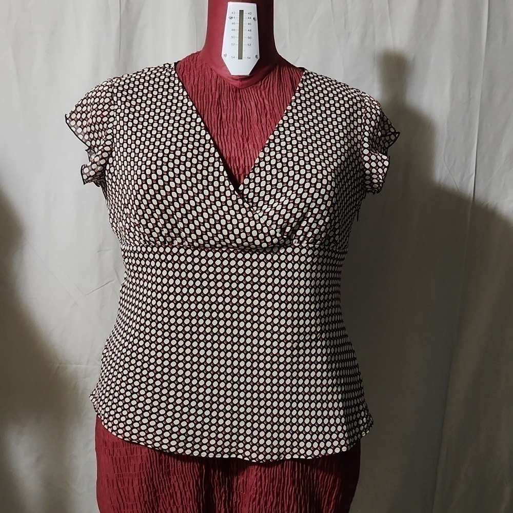 Womens VanHeusen SZ L Blouse